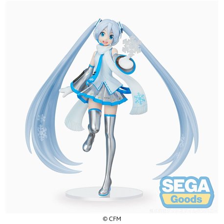 Hatsune Miku Luminasta PVC Statue Snow Miku Sky Town Ver. 22 cm (przedsprzedaż)