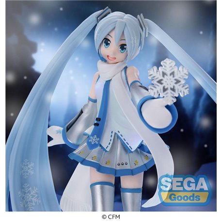 Hatsune Miku Luminasta PVC Statue Snow Miku Sky Town Ver. 22 cm (przedsprzedaż)