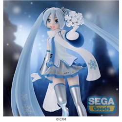 Hatsune Miku Luminasta PVC Statue Snow Miku Sky Town Ver. 22 cm (przedsprzedaż)