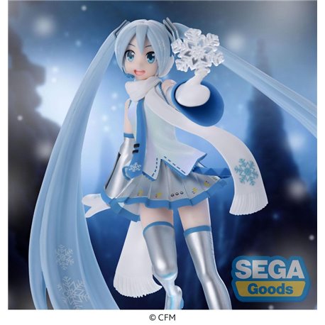 Hatsune Miku Luminasta PVC Statue Snow Miku Sky Town Ver. 22 cm (przedsprzedaż)