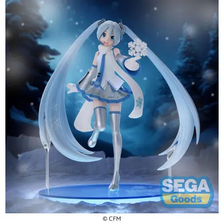 Hatsune Miku Luminasta PVC Statue Snow Miku Sky Town Ver. 22 cm (przedsprzedaż)