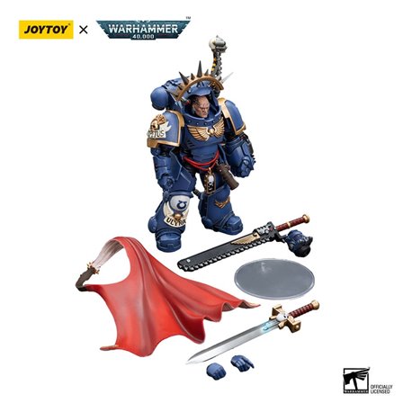 Warhammer 40k Action Figure 1/18 Ultramarines Captain in Gravis Armour 12 cm (przedsprzedaż)