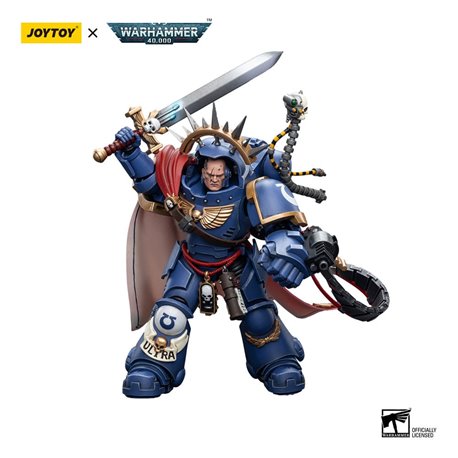 Warhammer 40k Action Figure 1/18 Ultramarines Captain in Gravis Armour 12 cm (przedsprzedaż)