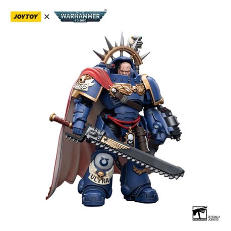 Warhammer 40k Action Figure 1/18 Ultramarines Captain in Gravis Armour 12 cm (przedsprzedaż)