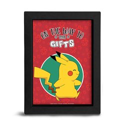 Plakat w ramce - Pokemon On the Way to the Gifts (15x20)