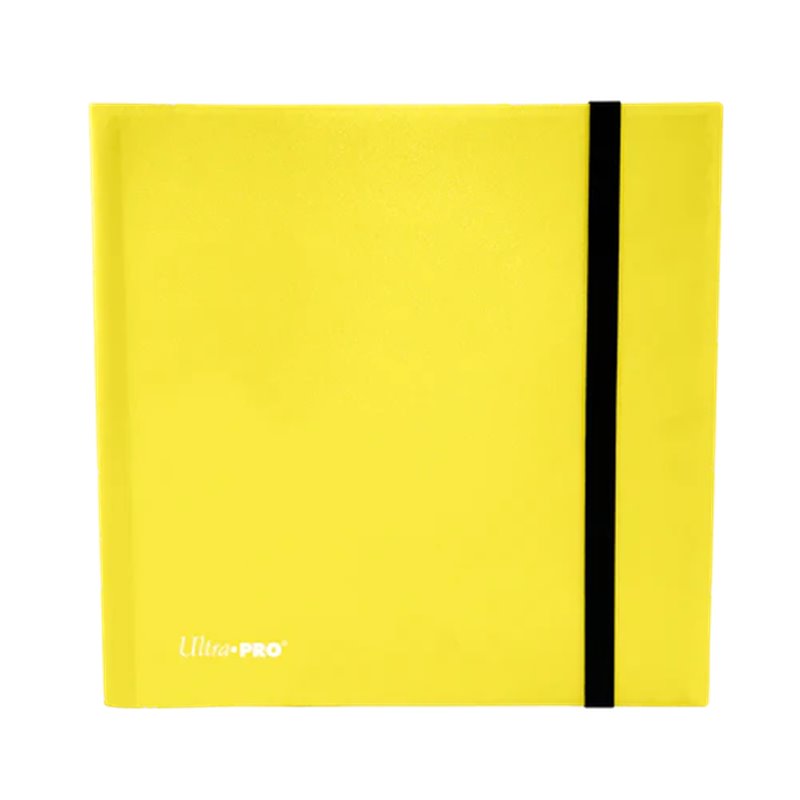 Ultra-Pro Klaser Pro-Binder Eclipse 12-pkt -  Lemon Yellow (480kart)