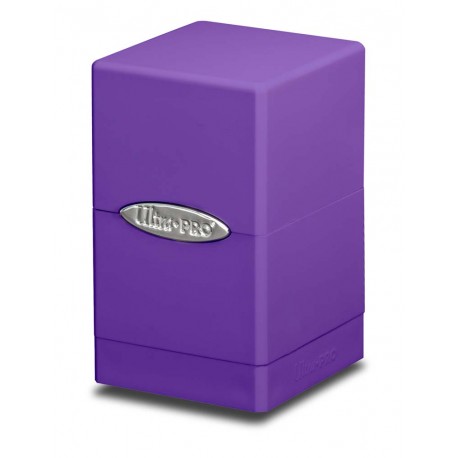 Ultra-Pro Deck-Box Tower - Purple Satin