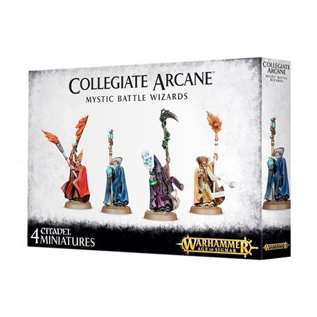 Age of Sigmar Collegiate Arcane Mystic Battle Wizards (mail order)