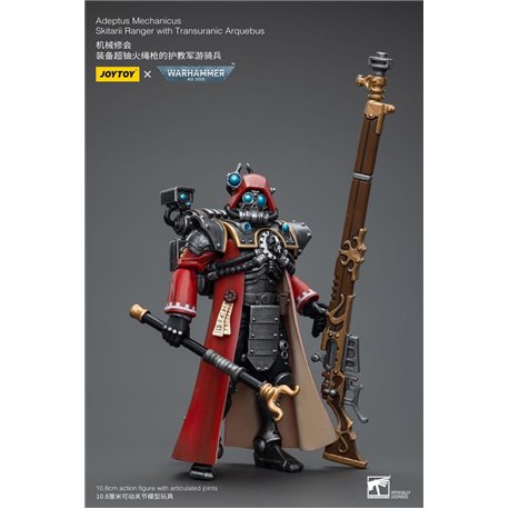 Warhammer 40k Action Figure 1/18 Adeptus Mechanicus Skitarii Ranger with Transuranic Arquebus (przedsprzedaż)