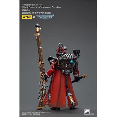 Warhammer 40k Action Figure 1/18 Adeptus Mechanicus Skitarii Ranger with Transuranic Arquebus (przedsprzedaż)