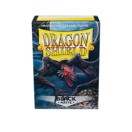 Dragon Shield - Matte Non-glare Black V2 (100) (przedsprzedaż)