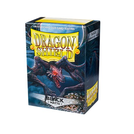 Dragon Shield - Matte Non-glare Black V2 (100) (przedsprzedaż)