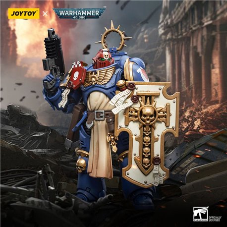 Warhammer 40k Action Figure 1/18 Ultramarines Bladeguard Veteran Brother Sergeant Proximo 12 cm (przedsprzedaż)