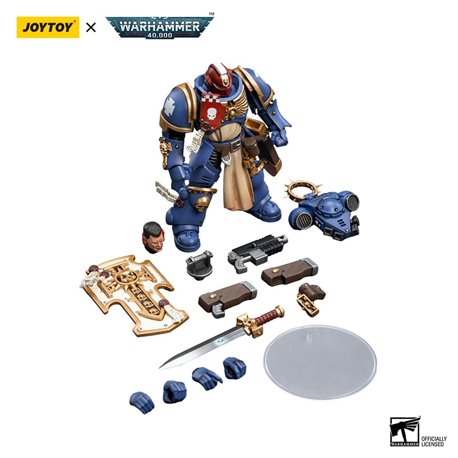 Warhammer 40k Action Figure 1/18 Ultramarines Bladeguard Veteran Brother Sergeant Proximo 12 cm (przedsprzedaż)