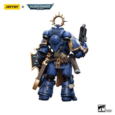 Warhammer 40k Action Figure 1/18 Ultramarines Bladeguard Veteran Brother Sergeant Proximo 12 cm (przedsprzedaż)