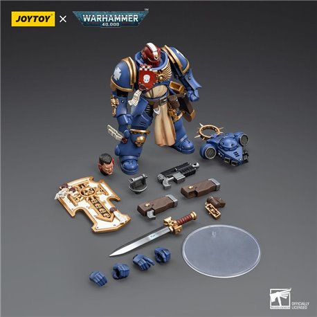 Warhammer 40k Action Figure 1/18 Ultramarines Bladeguard Veteran Brother Sergeant Proximo 12 cm (przedsprzedaż)