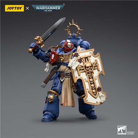 Warhammer 40k Action Figure 1/18 Ultramarines Bladeguard Veteran Brother Sergeant Proximo 12 cm (przedsprzedaż)