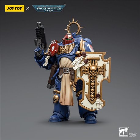 Warhammer 40k Action Figure 1/18 Ultramarines Bladeguard Veteran Brother Sergeant Proximo 12 cm (przedsprzedaż)