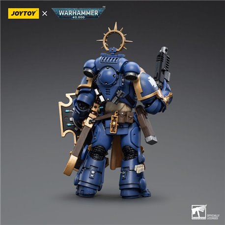 Warhammer 40k Action Figure 1/18 Ultramarines Bladeguard Veteran Brother Sergeant Proximo 12 cm (przedsprzedaż)