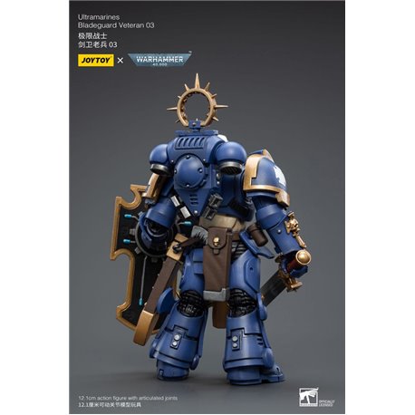 Warhammer 40k Action Figure 1/18 Ultramarines Bladeguard Veteran 03 12 cm (przedsprzedaż)