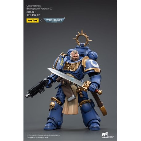 Warhammer 40k Action Figure 1/18 Ultramarines Bladeguard Veteran 02 12 cm (przedsprzedaż)