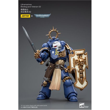 Warhammer 40k Action Figure 1/18 Ultramarines Bladeguard Veteran 02 12 cm (przedsprzedaż)