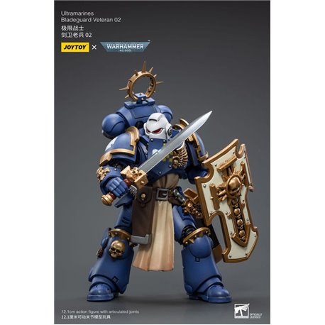 Warhammer 40k Action Figure 1/18 Ultramarines Bladeguard Veteran 02 12 cm (przedsprzedaż)