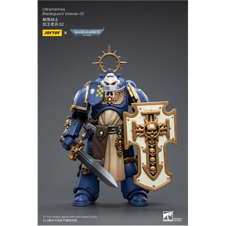 Warhammer 40k Action Figure 1/18 Ultramarines Bladeguard Veteran 02 12 cm (przedsprzedaż)