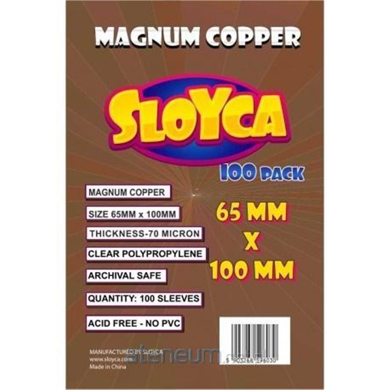 Koszulki na karty Sloyca Magnum Cooper (65x100mm) 100