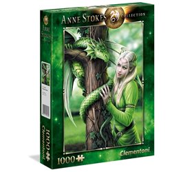 Puzzle 1000 Anne Stokes Collection Kindred Spirits