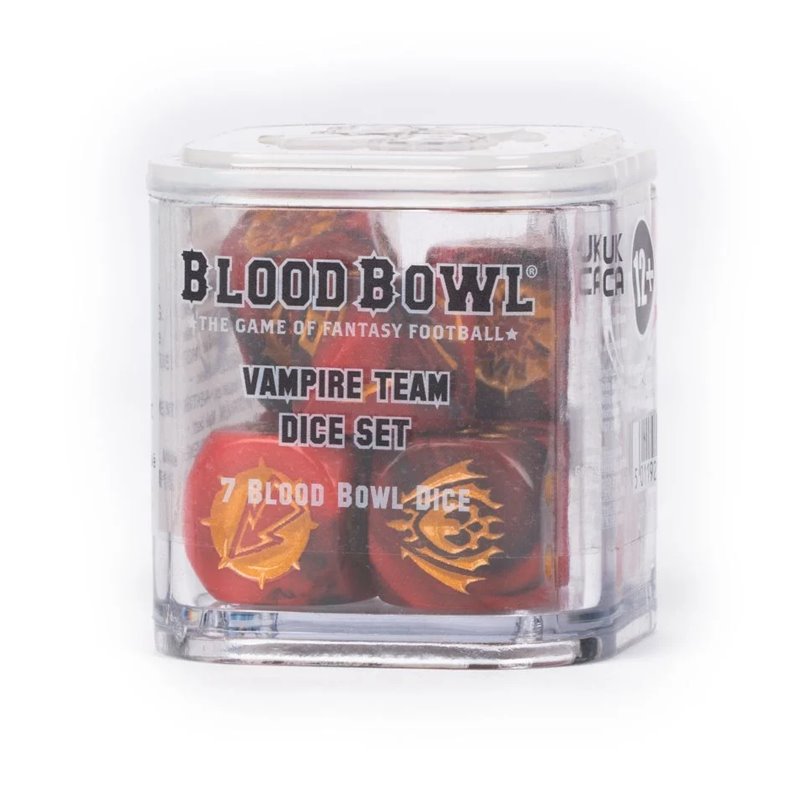 Blood Bowl: Vampire Team Dice Set (przedsprzedaż)