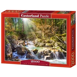 Puzzle 2000 Strumyk w lesie