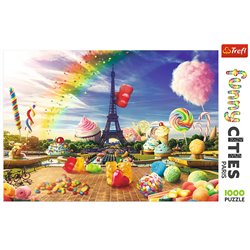 Puzzle 1000 Słodki Paryż