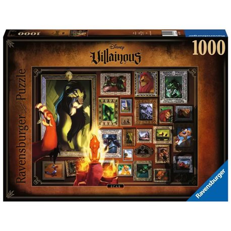 Puzzle 1000 Villainous. Skaza