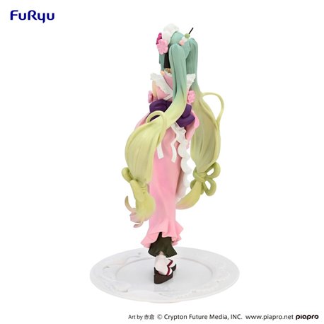 Hatsune Miku Exceed Creative PVC Statue Matcha Green Tea Parfait Cherry Blossom Ver. 20 cm (przedsprzedaż)