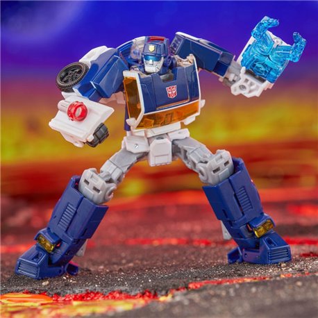 Transformers: Legacy United Deluxe Class Rescue Bots Universe Autobot Chase 14 cm (przedsprzedaż)