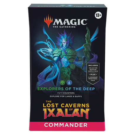 Magic The Gathering The Lost Caverns of Ixalan Commander Deck Exploers of the Deep (przedsprzedaż)