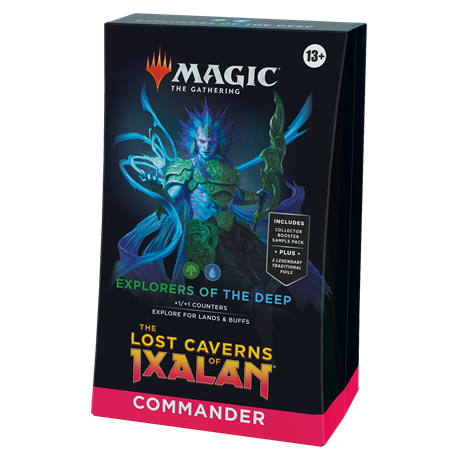 Magic The Gathering The Lost Caverns of Ixalan Commander Deck Exploers of the Deep (przedsprzedaż)