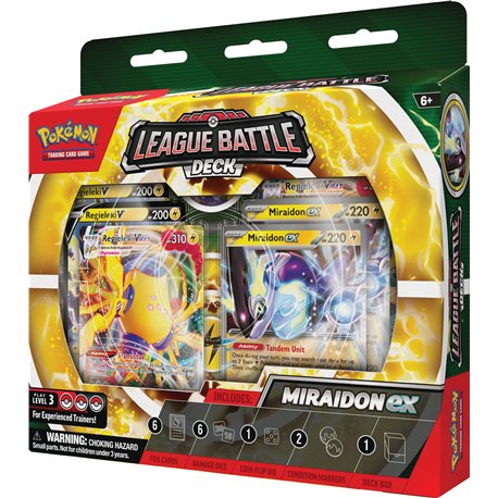 Pokemon TCG: League Battle Deck Miraidon ex & Regieleki VMAX (przedsprzedaż)