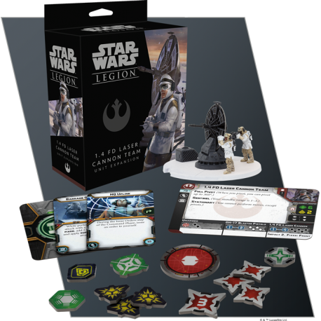 Star Wars Legion - 1.4 FD Laser Cannon Team Unit Expansion