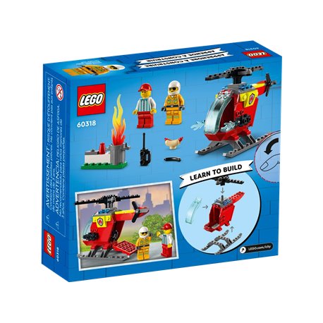 LEGO City 60318 Helikopter strażacki