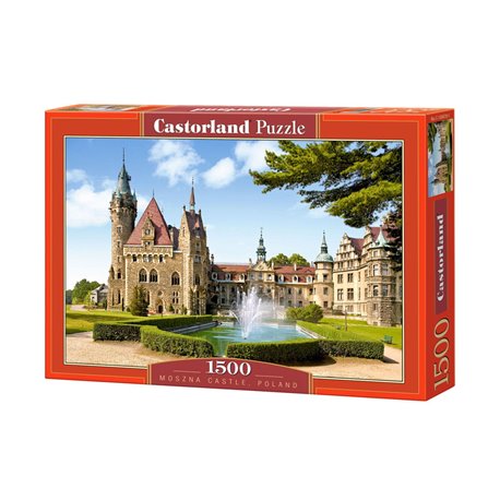Puzzle 1500 Zamek Moszna - Polska