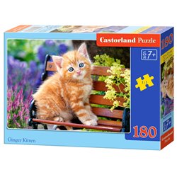 Puzzle 180 Imbirowy kotek