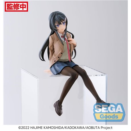 Rascal Does Not Dream of a Knapsack Kid PM Perching PVC Statue Mai Sakurajima 14 cm (przedsprzedaż)