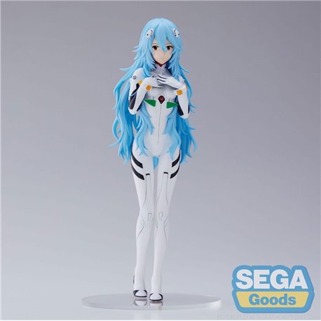 Evangelion: 3.0+1.0 Thrice Upon a Time SPM PVC Statue Rei Ayanami Long Hair Ver. (re-run) 21 cm (przedsprzedaż)