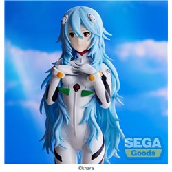 Evangelion: 3.0+1.0 Thrice Upon a Time SPM PVC Statue Rei Ayanami Long Hair Ver. (re-run) 21 cm (przedsprzedaż)