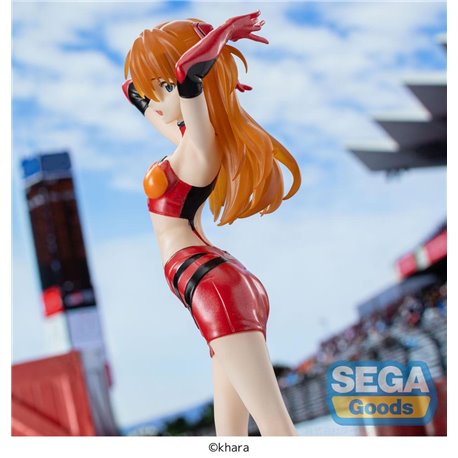 Evangelion Luminasta PVC Statue Evangelion Racing Asuka Shikinami Langley Pit Walk 25 cm (przedsprzedaż)