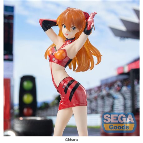 Evangelion Luminasta PVC Statue Evangelion Racing Asuka Shikinami Langley Pit Walk 25 cm (przedsprzedaż)