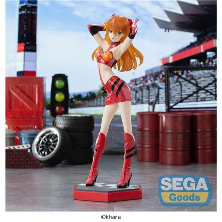 Evangelion Luminasta PVC Statue Evangelion Racing Asuka Shikinami Langley Pit Walk 25 cm (przedsprzedaż)