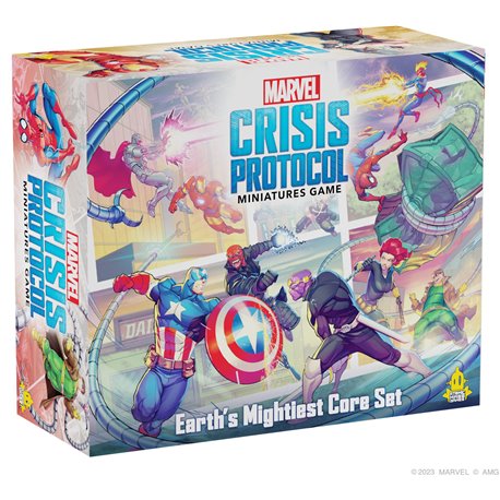 Marvel: Crisis Protocol - Earth's Mightiest Core Set + Gratisy (przedsprzedaż)